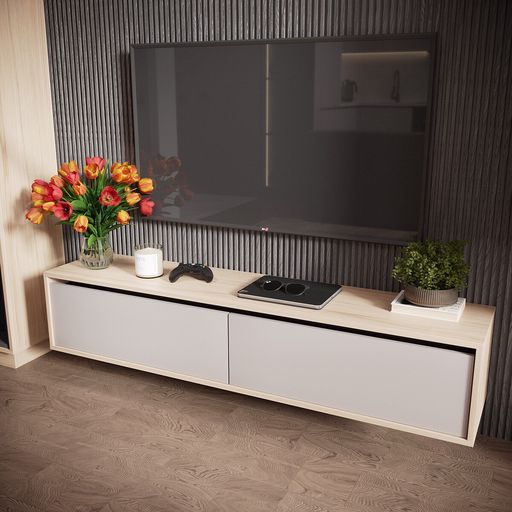 Тумба под ТВ «Рэя», навесная